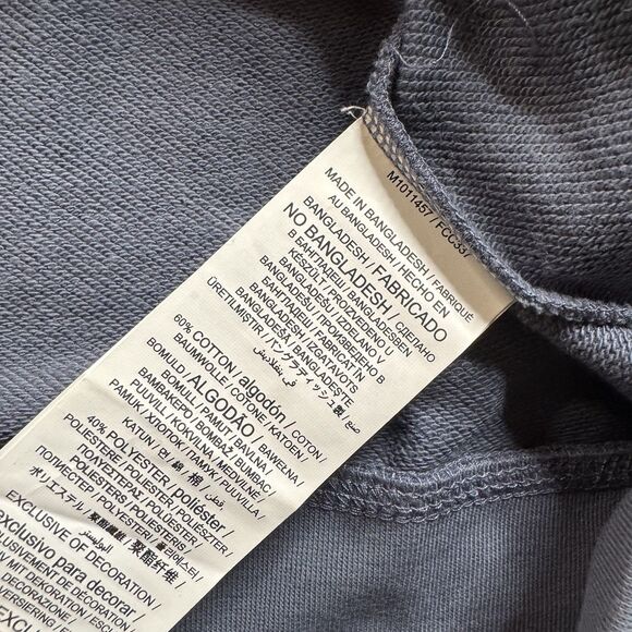 Seattle Seahawks Hooded Henley Shirt Men’s XL Gray Logo NFL Team Apparel New - Picture 6 of 10